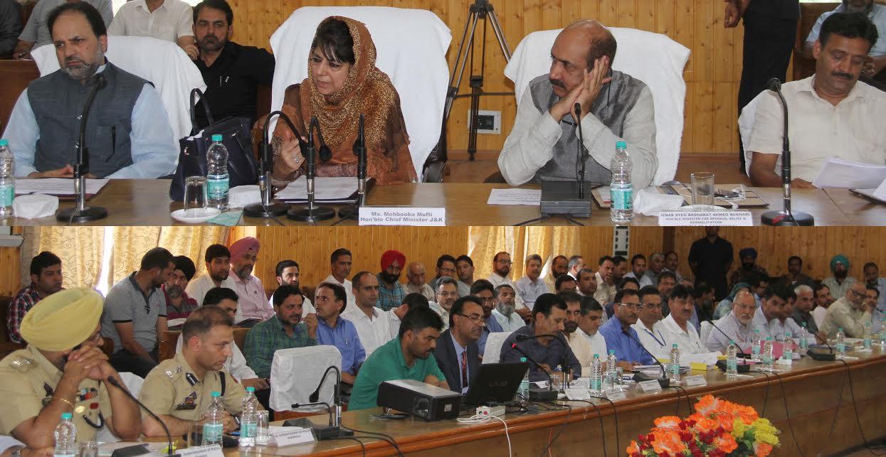 CM interacts with Civil Society members at Baramulla